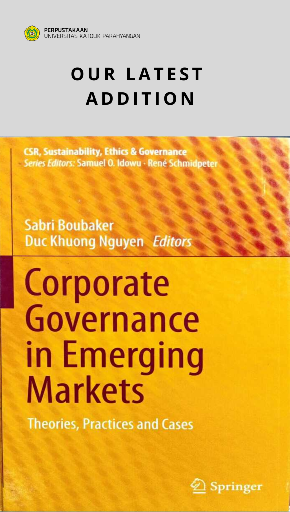 Corporate governance in emerging markets : theories, practices and cases