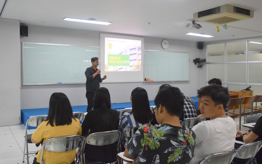 Pengenalan Perpustakaan Bagi Mahasiswa Baru UNPAR, Tahun Ajaran 2019/2020