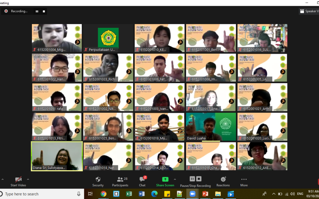 Pengenalan Perpustakaan 26 September dan 3 Oktober 2020